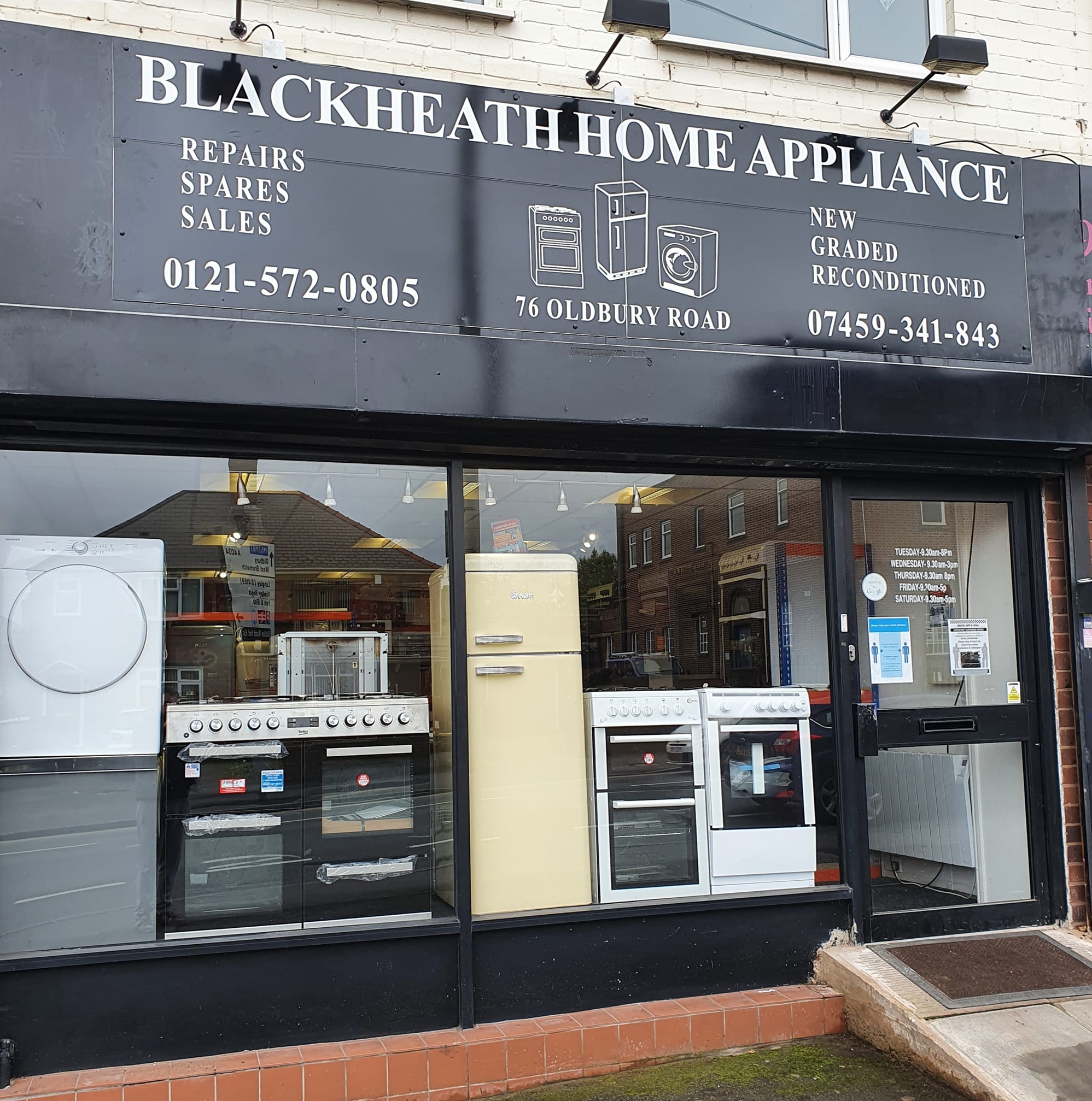 Blackheath Home Appliance shop front